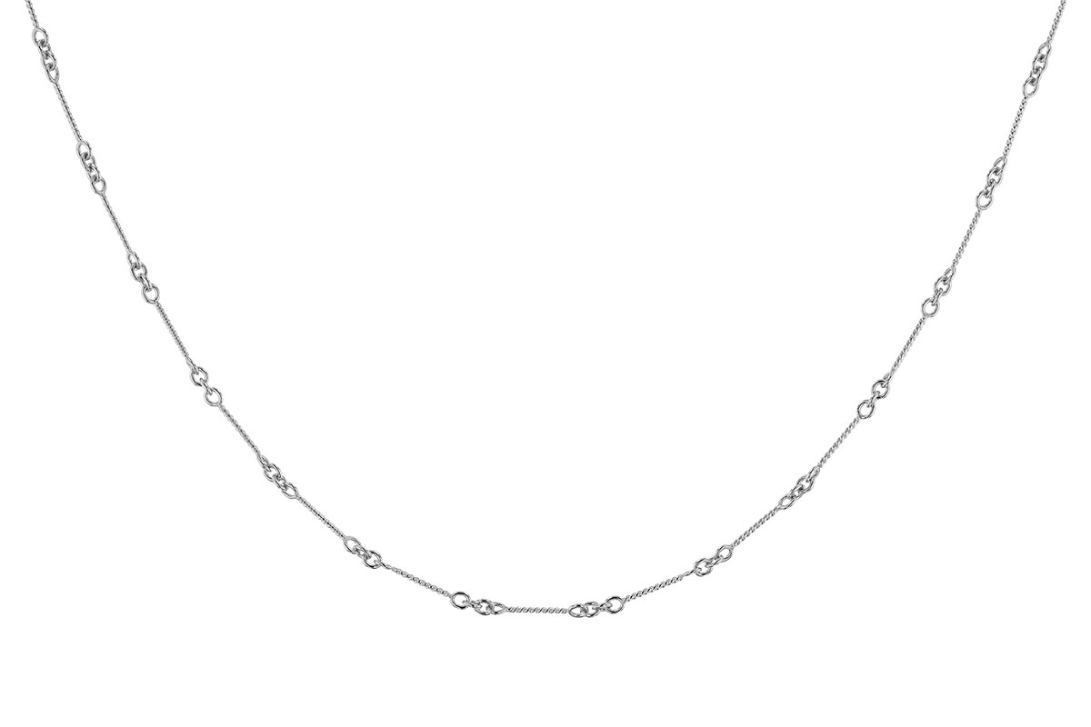 C310-23978: TWIST CHAIN (22IN, 0.8MM, 14KT, LOBSTER CLASP)