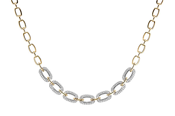 G310-19387: NECKLACE 1.95 TW (17 INCHES)