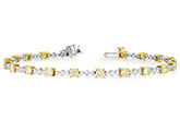 A224-78542: BRACELET 2.80 YELLOW DIA 4.01 TW