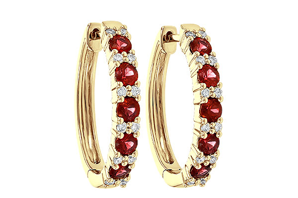 A226-59433: EARR 1.35 RUBY 1.68 TGW