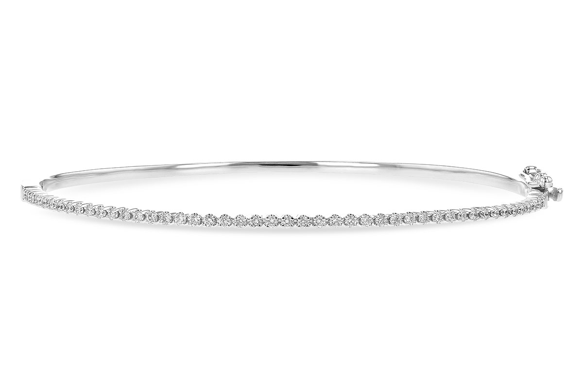 A226-63079: BANGLE BRACELET .50 TW