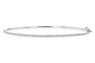 A226-63079: BANGLE BRACELET .50 TW