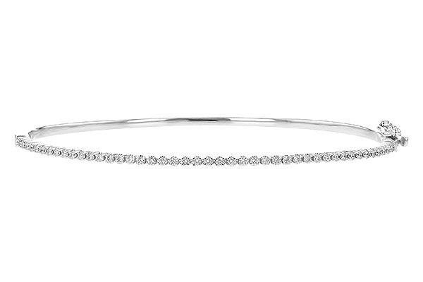 A226-63079: BANGLE BRACELET .50 TW