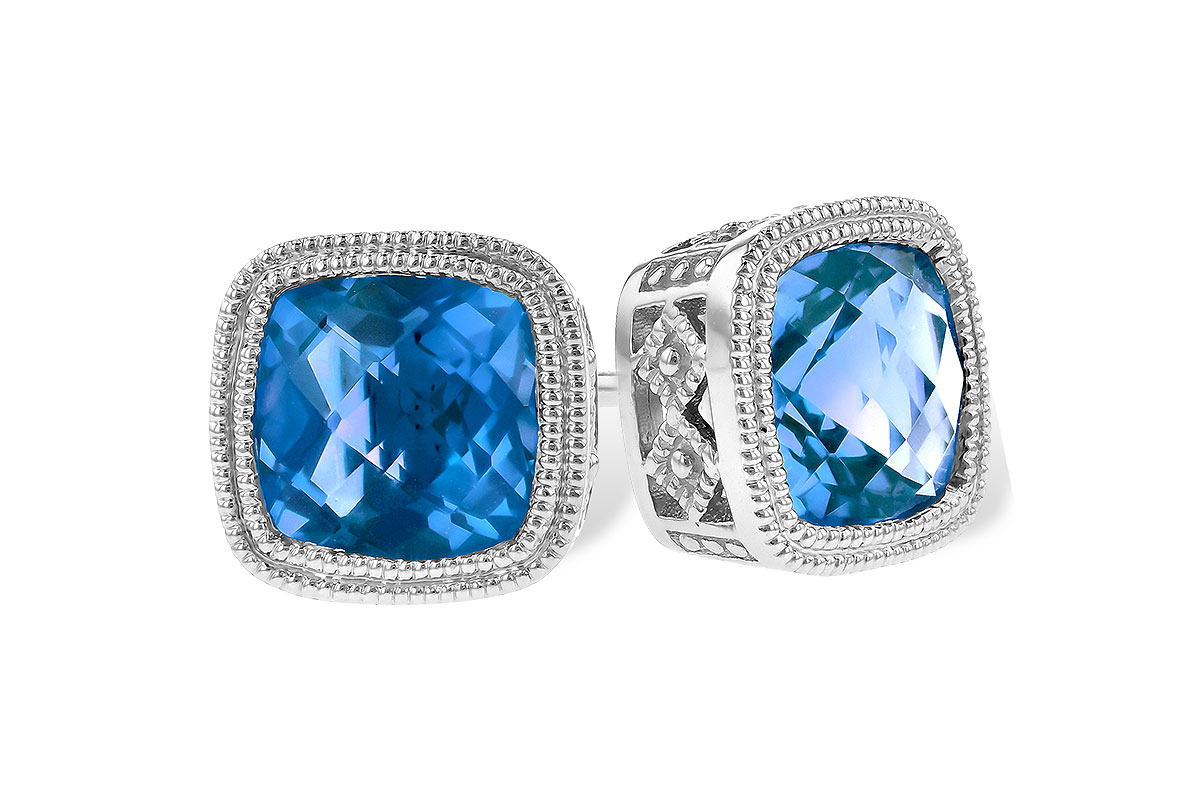 A309-28460: EARR 2.20 TW BLUE TOPAZ