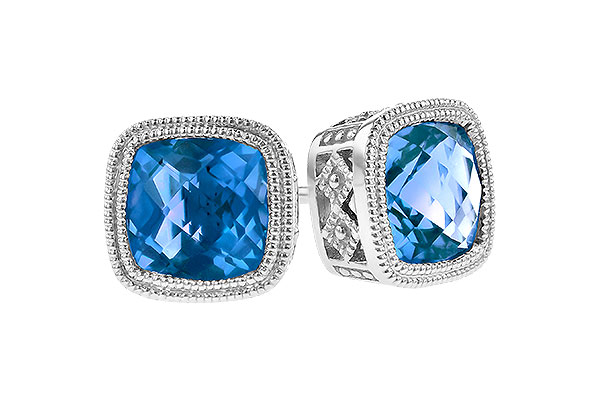 A309-28460: EARR 2.20 TW BLUE TOPAZ