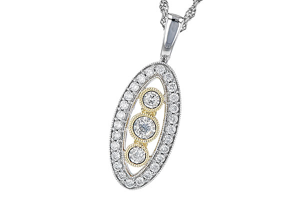A309-28533: NECKLACE .34 TW
