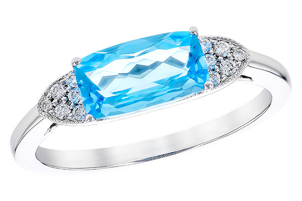 A310-18460: LDS RG 1.44 BLUE TOPAZ 1.52 TGW