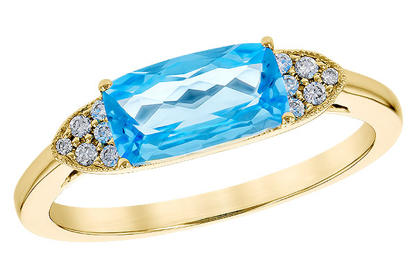 A310-18460: LDS RG 1.44 BLUE TOPAZ 1.52 TGW