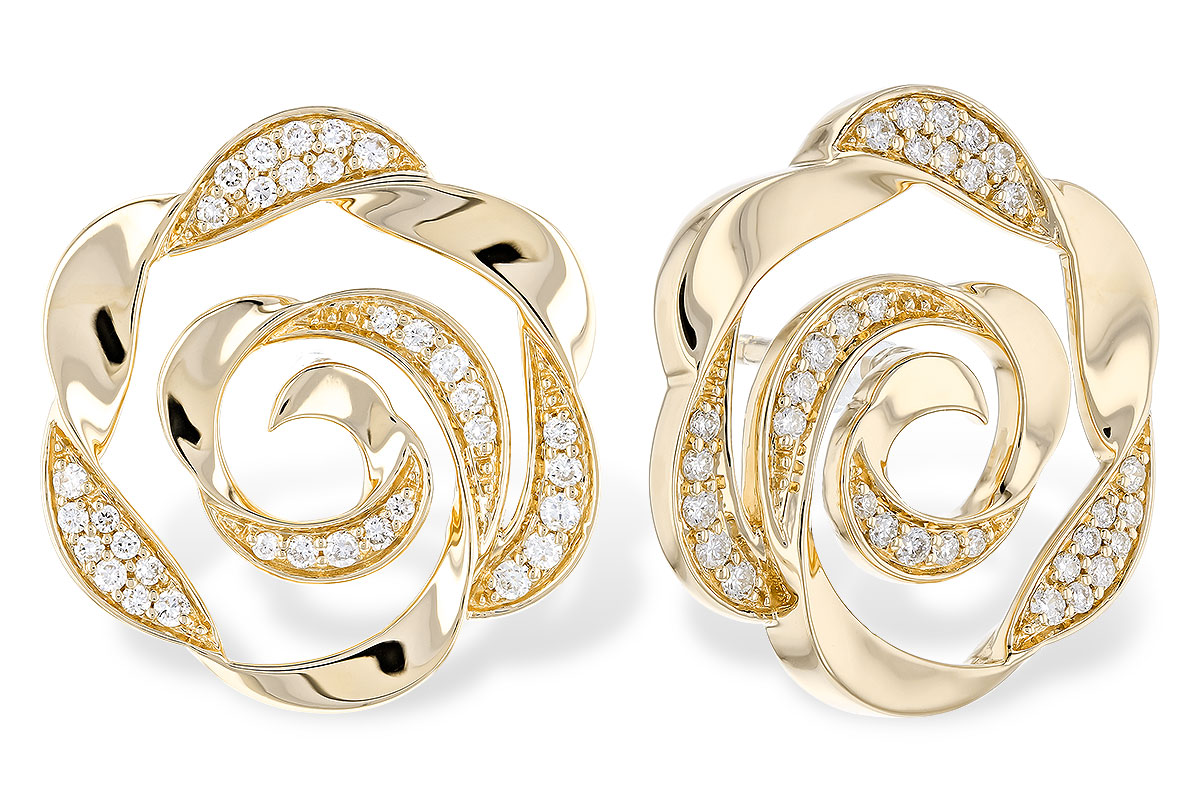 A310-21215: EARRINGS .25 TW