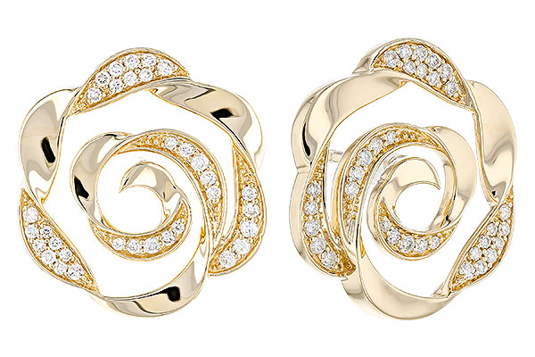 A310-21215: EARRINGS .25 TW
