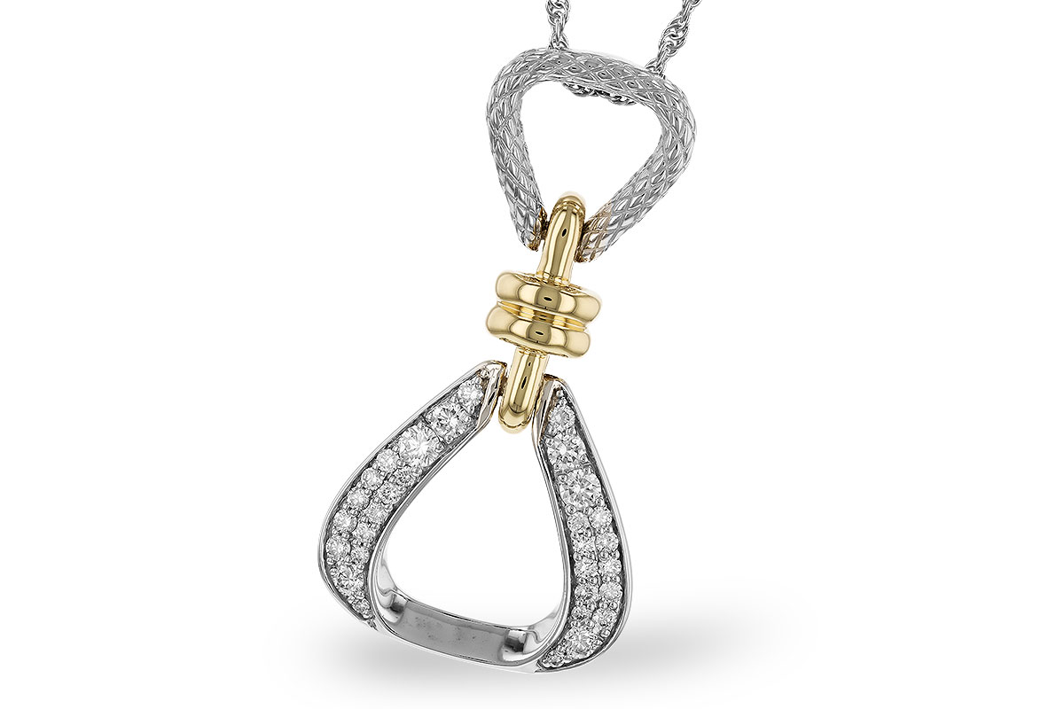 A310-25751: NECKLACE .50 TW