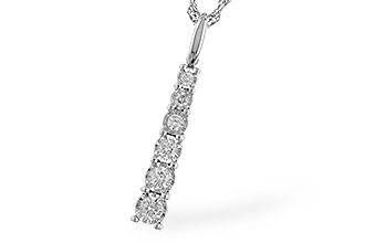 A310-26651: NECKLACE .25 TW