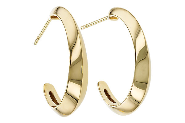 A311-11224: GOLD EARRINGS (25MM)