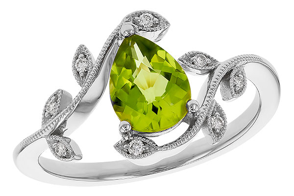 A311-11251: LDS RG 1.16 PERIDOT 1.22 TGW (8x6MM PER)