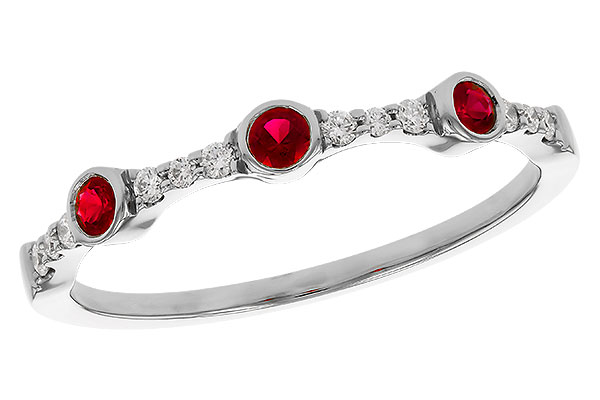 A311-12142: LDS WED RG .15 RUBY .24 TGW