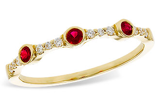 A311-12142: LDS WED RG .15 RUBY .24 TGW