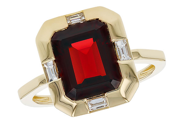 A311-13060: LDS RG 3.65 GARNET 3.82 TGW (10x8MM GAR)