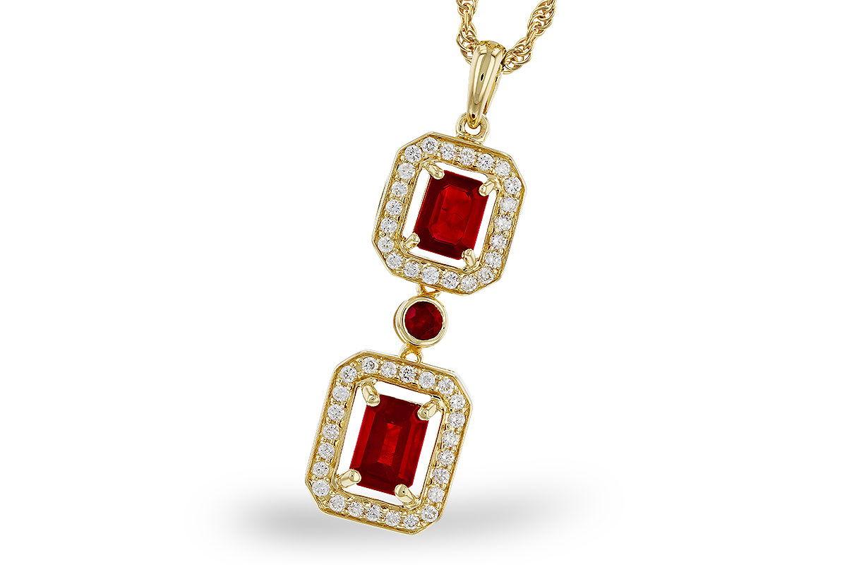 A311-13088: NECK 1.22 TW RUBY 1.43 TGW