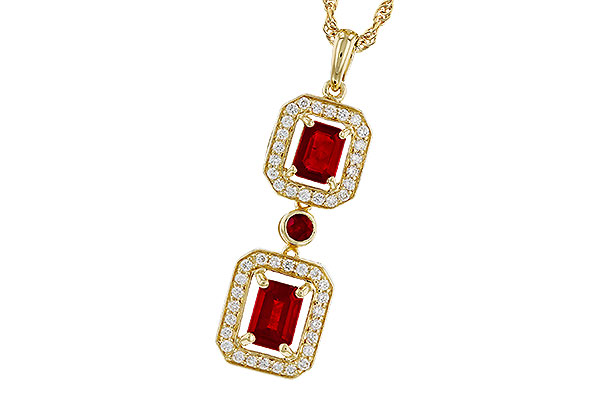 A311-13088: NECK 1.22 TW RUBY 1.43 TGW