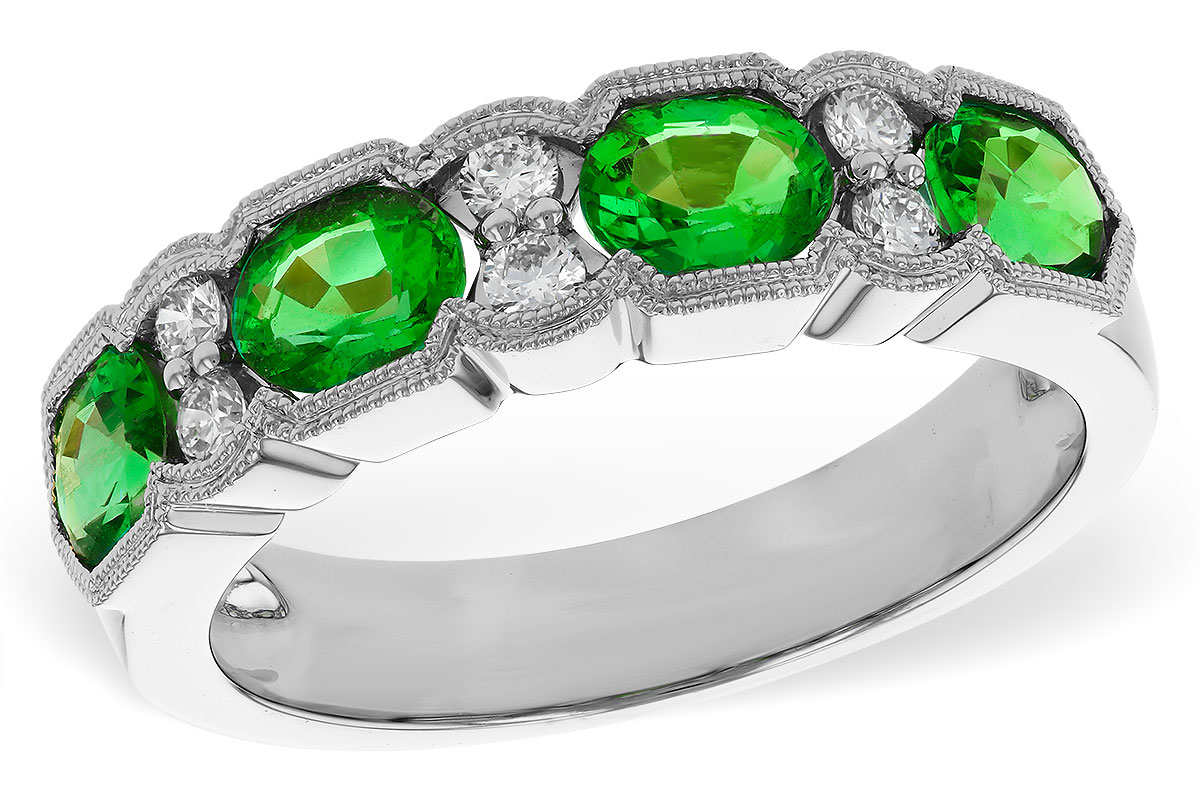 A311-16706: LDS WED RG 1.20 EMERALD 1.38 TGW (5x4MM EMER)