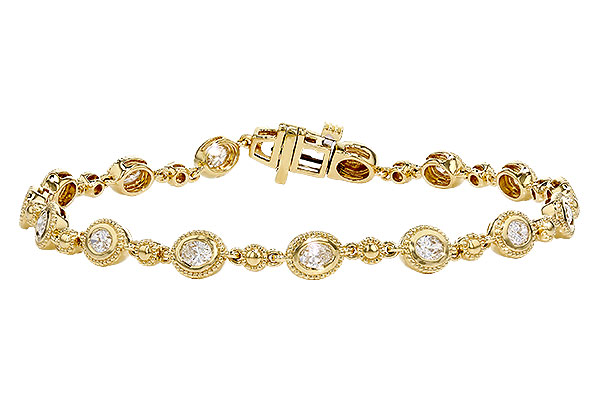 A311-16715: BRACELET 1.25 TW OVAL DIAS (7")