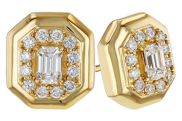 A311-17633: EARRINGS .30 TW E.C. .56 TW