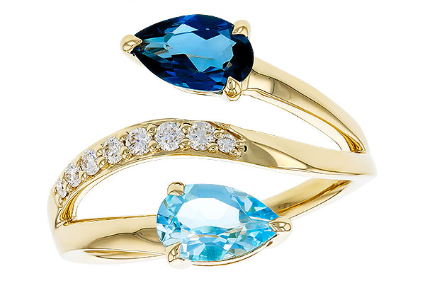 A312-00306: LDS RG 3.56 TW BLUE TOPAZ 3.70 TGW (8x5MM BT)