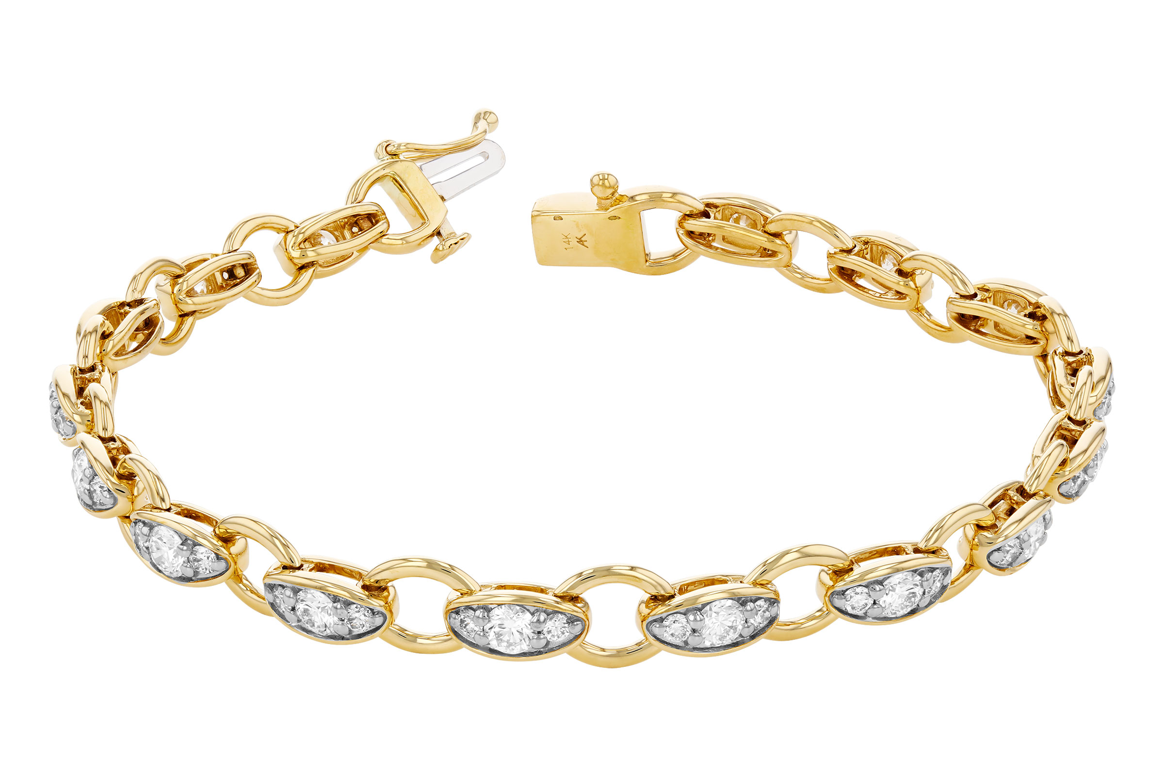 A312-01260: BRACELET 2.20 TW (7")