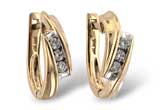 B036-61224: EARRINGS .22 TW