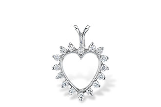 B042-93988: HEART PENDANT .23 TW