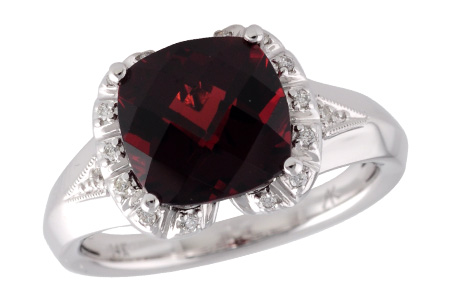 B223-84869: LDS DIA RG 3.50 GARNET 3.56 TGW