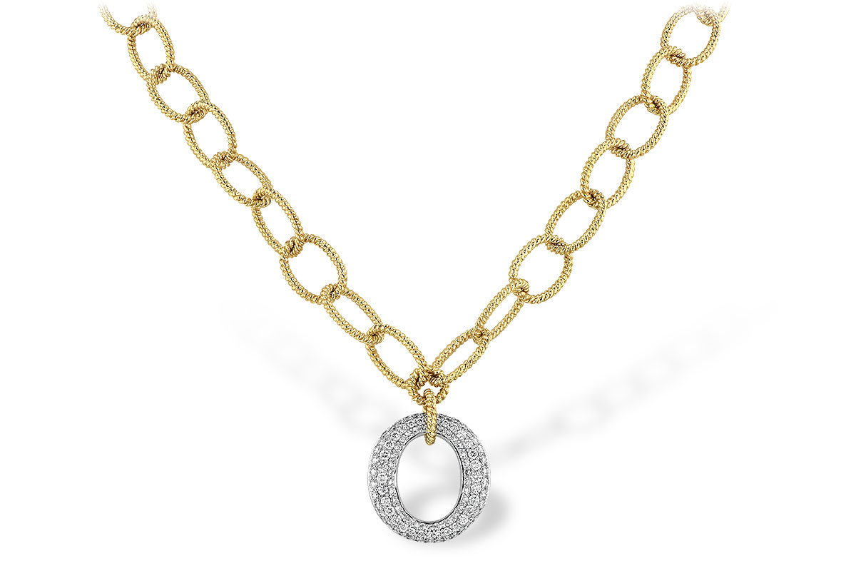 B226-55760: NECKLACE 1.02 TW (17 INCHES)