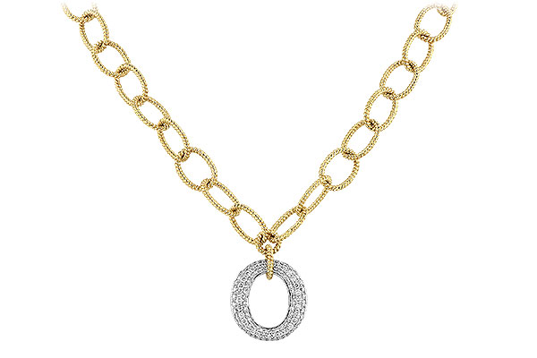 B226-55760: NECKLACE 1.02 TW (17 INCHES)