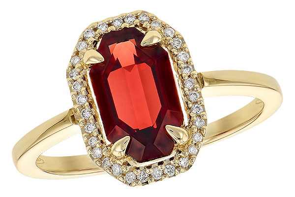 B226-60342: LDS RG 1.66 GARNET 1.75 TGW