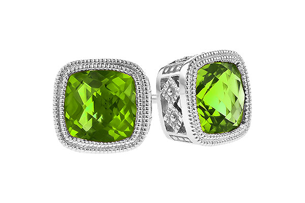 B309-28460: EARR 1.90 TW PERIDOT