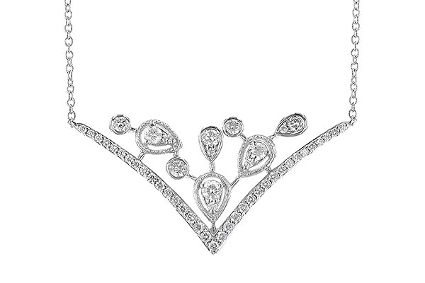 B309-31206: NECKLACE .45 TW