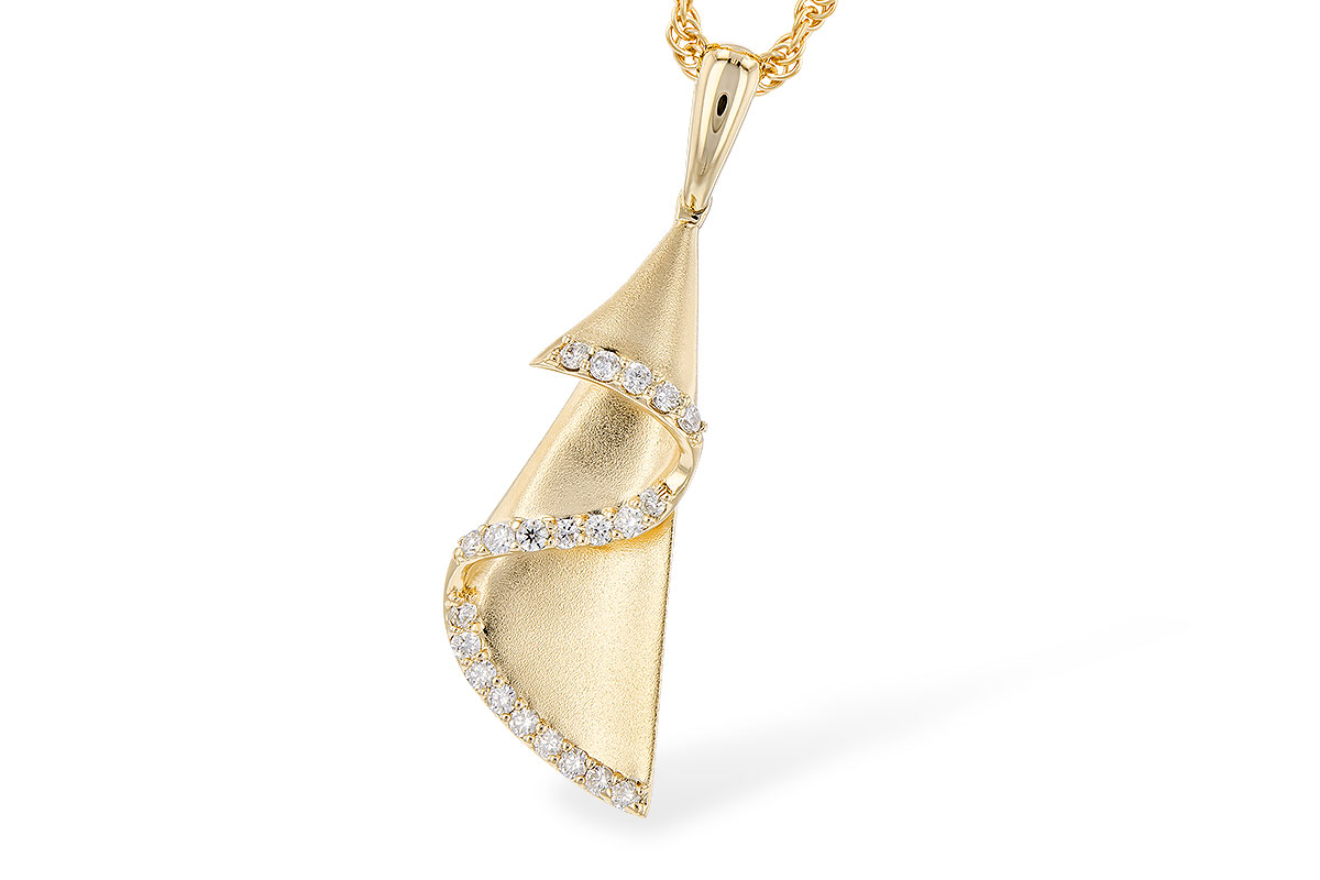 B310-18515: NECKLACE .10 TW