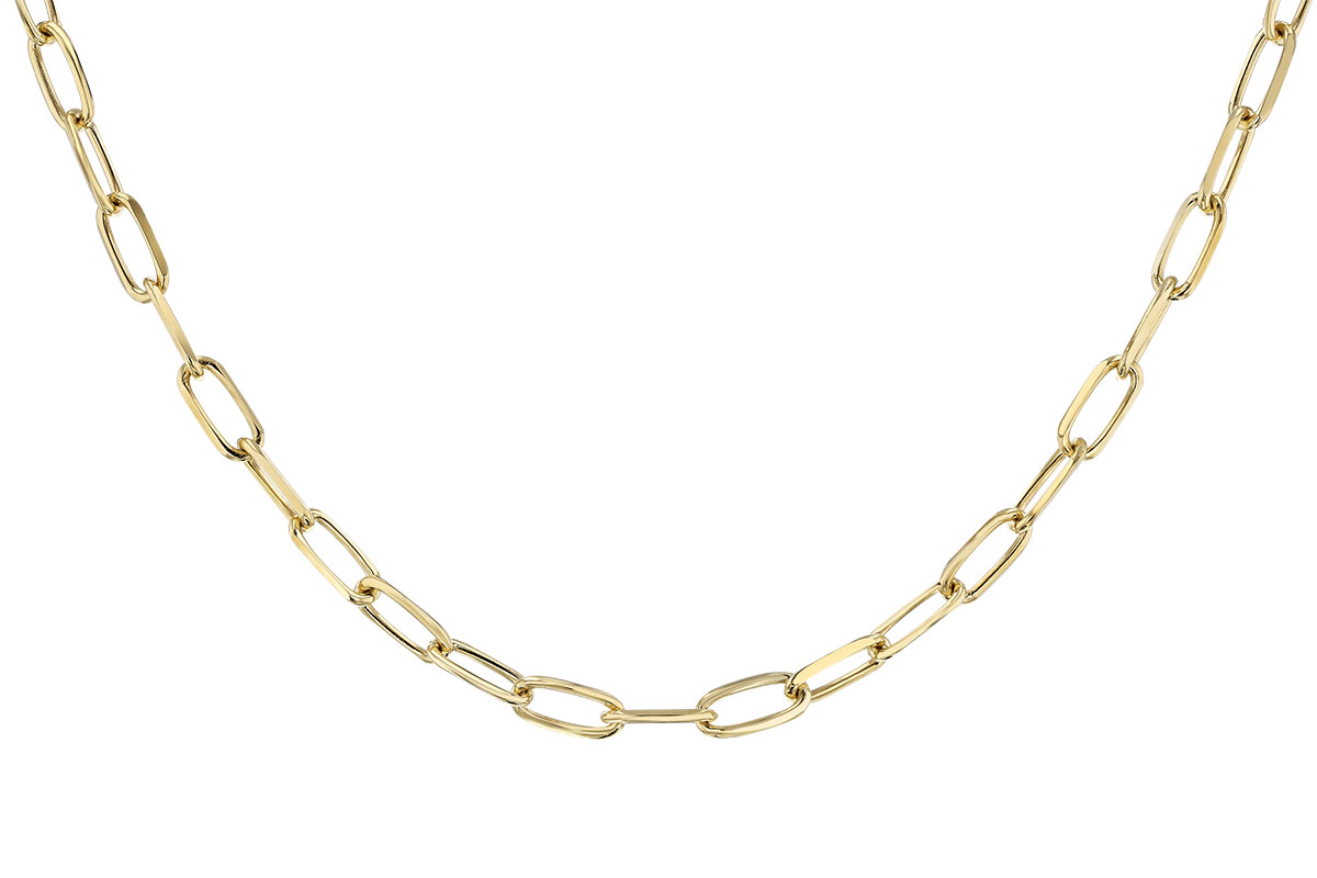 B310-23988: PAPERCLIP XL (18IN, 5.2MM, 14KT, LOBSTER CLASP)