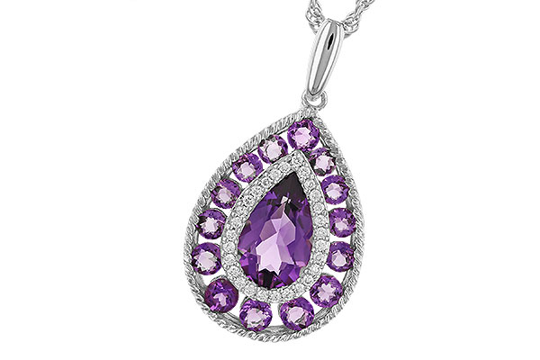 B310-25742: NECK 1.95 TW AMETHYST 2.05 TGW