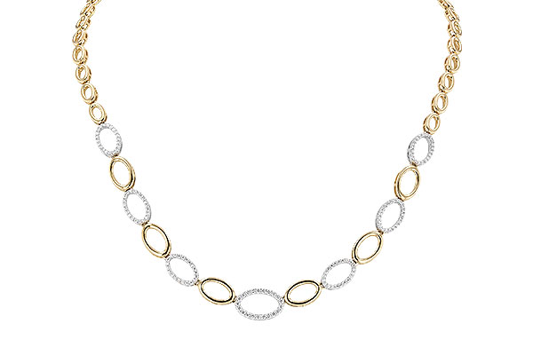 B310-26669: NECKLACE 1.00 TW (17")