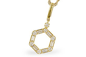 B311-09451: NECKLACE .14 BAG .35 TW