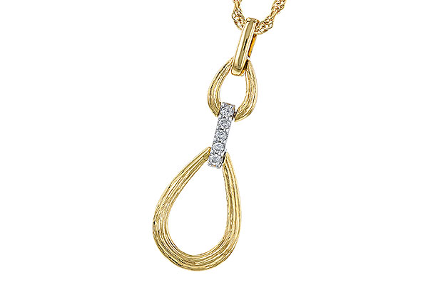 B311-10288: NECKLACE .04 TW