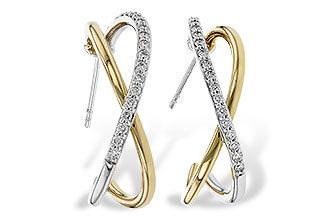 B311-11260: EARRINGS .50 TW