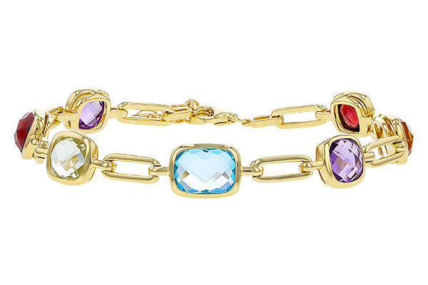 B311-13051: BRACELET 8.87 TW SEMI-PREC (GT,CIT,AMY,G.AMY,BT)