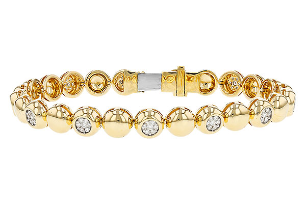 B311-13988: BRACELET .64 TW (7")