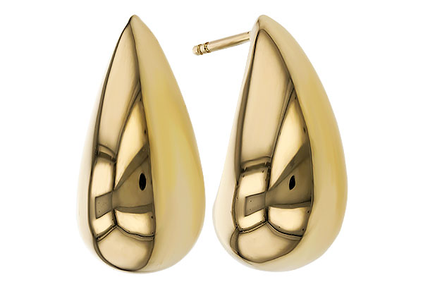B311-14860: GOLD EARRINGS (20MM)