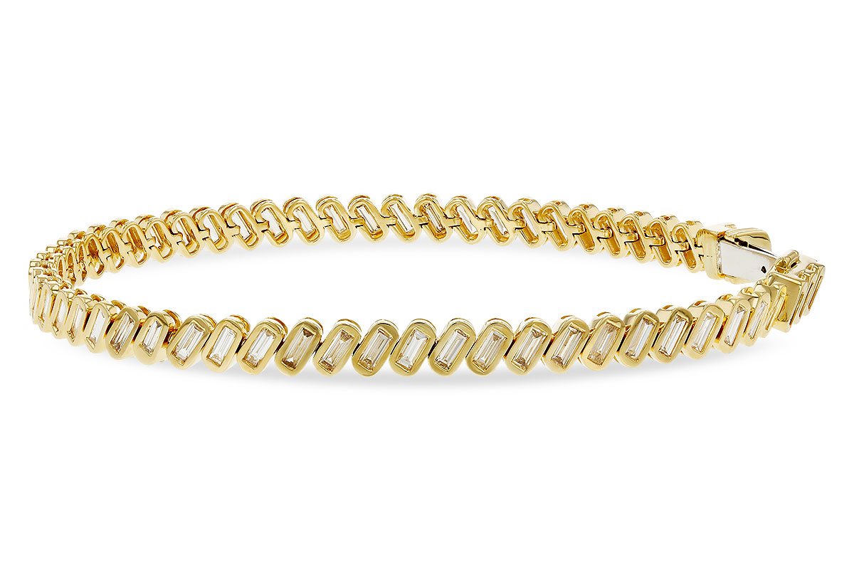 B311-15788: BRACELET 2.05 TW BAGUETTE (7")