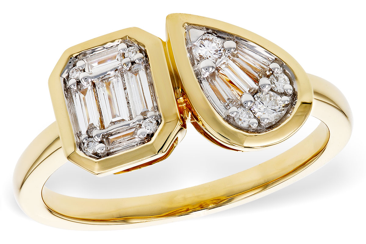 B311-16706: LDS DIA RG .17 TW BAGUETTE .25 TW