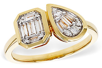 B311-16706: LDS DIA RG .17 TW BAGUETTE .25 TW