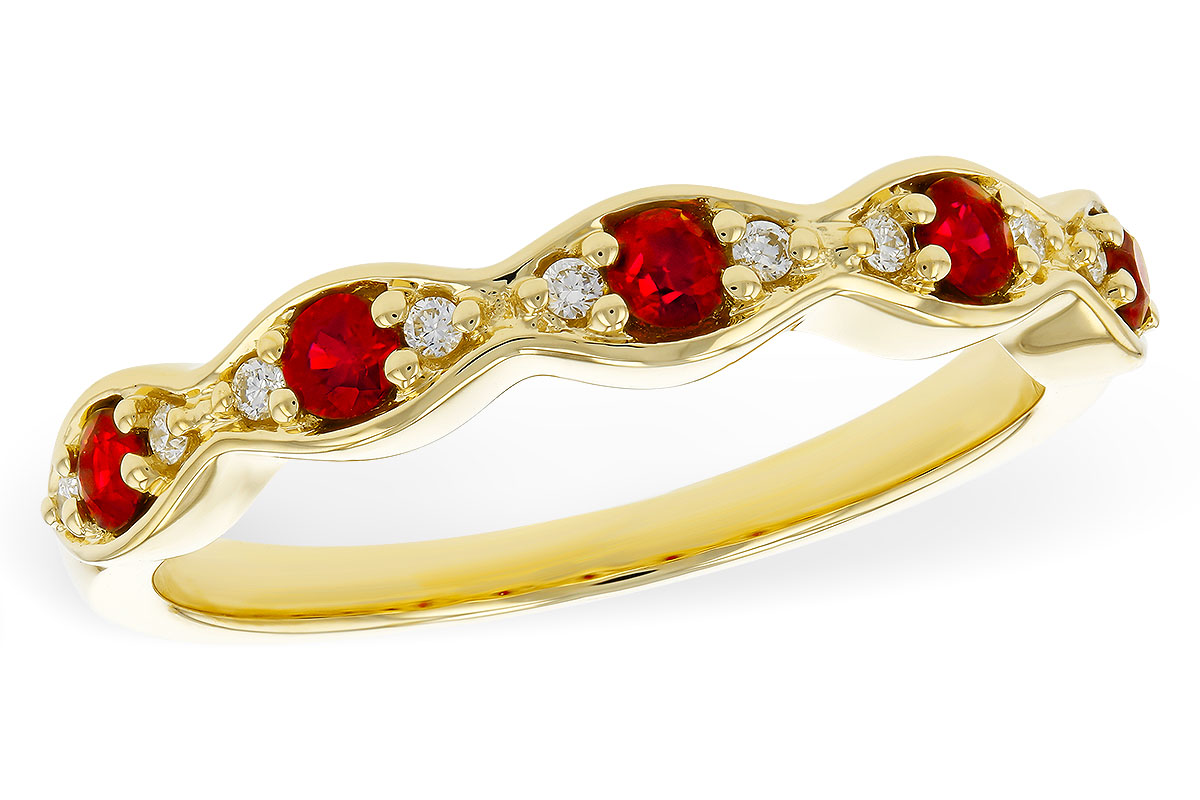 B311-17569: LDS WED RG .28 RUBY .34 TGW